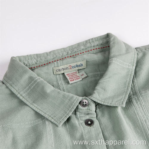 Soft Organic Cotton Long-sleeved Blouse Shirts